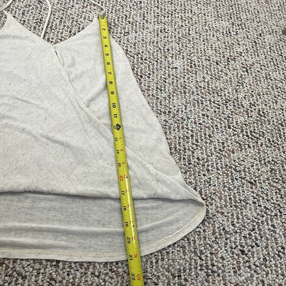 Silence & Noise Bubble Front & Wrap Cream Women's Top - Picture 10 of 11